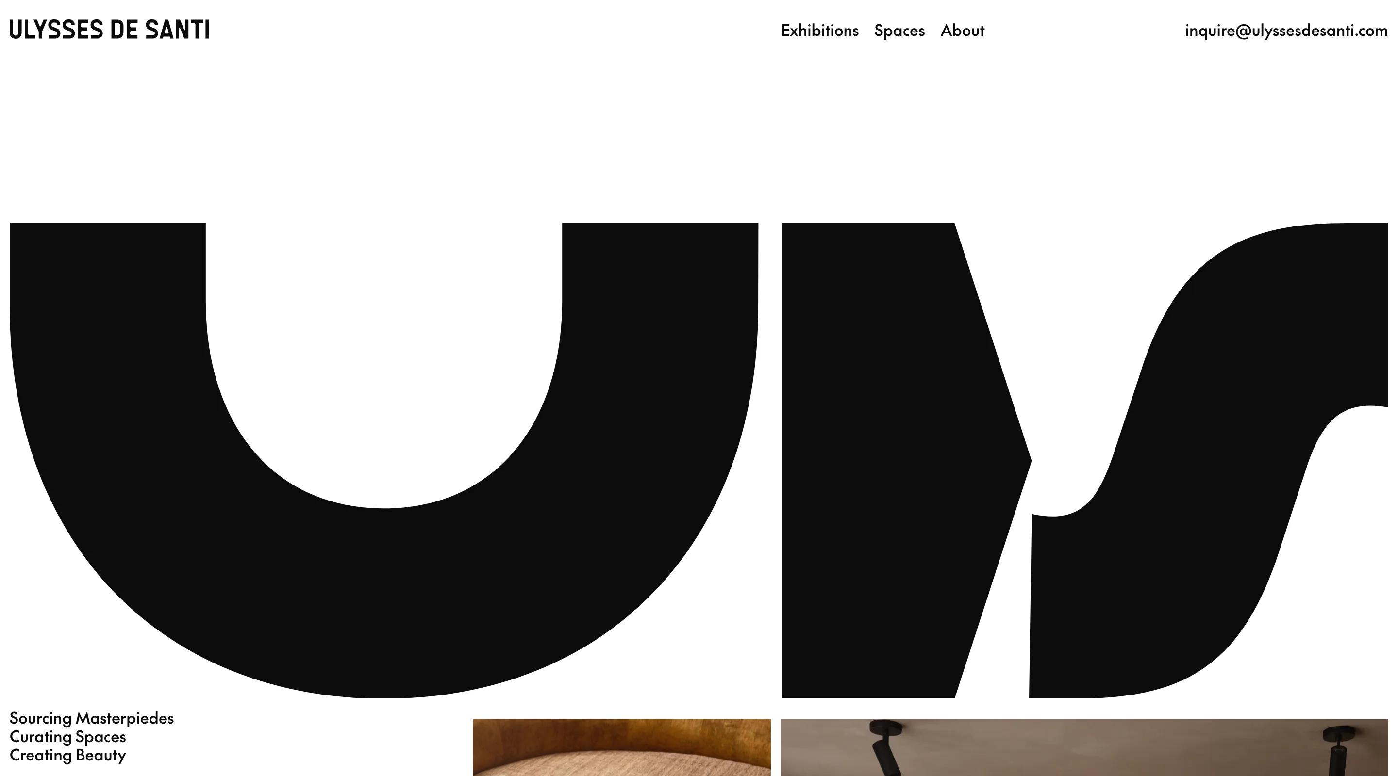 Webdesign von Ulysses de Santi — portfolio